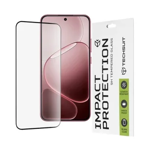 Стъклен протектор Techsuit Full Cover за Oppo A6 Pro 4G / A6 Pro 5G, черен 3