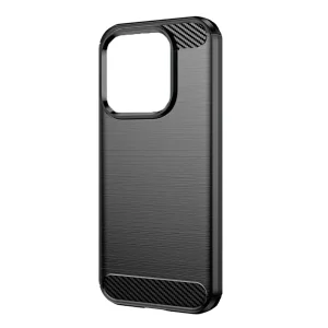 Силиконов калъф Techsuit Carbon Fibre Brushed за Oppo A6 Pro 4G / A6 Pro 5G, черен 3