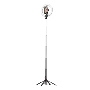 Селфи стик с трипод Blavec Selfie Stick Ring Lamp P-50 tripod + remote control, 25 cm +2,3m, черен 5
