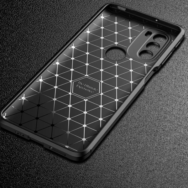 Силиконов Калъф  Carbon за Motorola Moto G31, Син 3