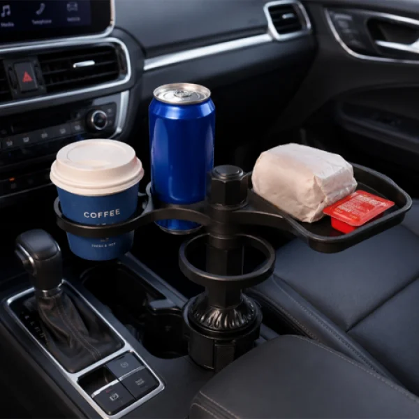 Стойка за кола CZ-94200, 3в1, cupholder/бар, черен 3