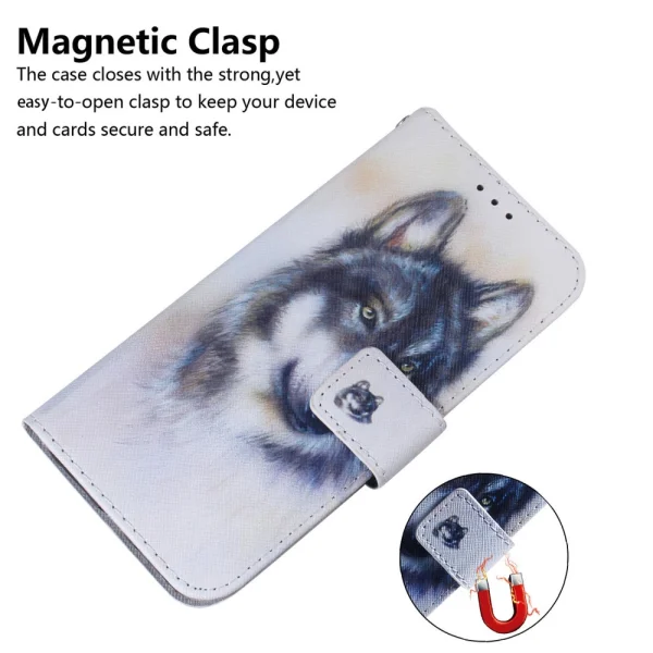 Wallet Case for Motorola Moto G31/G41, Wolf 6