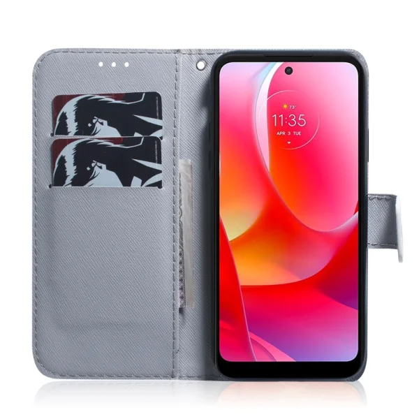 Wallet Case for Motorola Moto G31/G41, Wolf 2