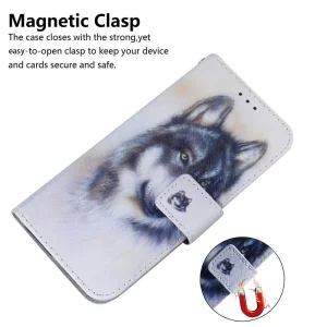 Wallet Case for Motorola Moto G31/G41, Wolf 6