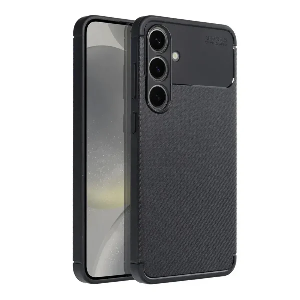Carbon Fiber Texture Case for Samsung Galaxy S25, black 1