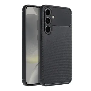 Carbon Fiber Texture Case for Samsung Galaxy S25, black