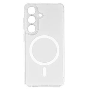Калъф Glossy MagSF за Samsung Galaxy S26 Plus, бял 3