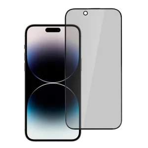 Стъклен протектор 5D Full Glue PRIVACY за iPhone 17 Air, черен