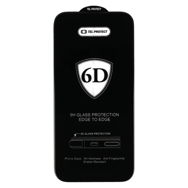 Glass Protector 6D Pro Full Glue for Samsung Galaxy S26 Plus, black 2