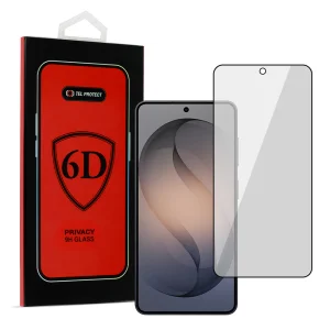 Стъклен протектор 6D Privacy за Samsung Galaxy S26 Plus, черен 3
