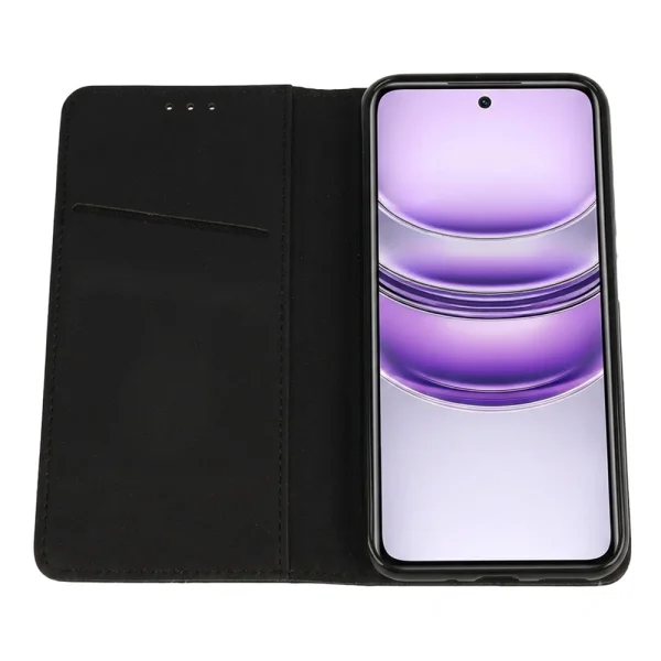 Magnetic Book Case for Realme 14X, black 2