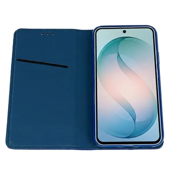 Калъф тефтер Smart Book за Samsung S26 Plus, син 2