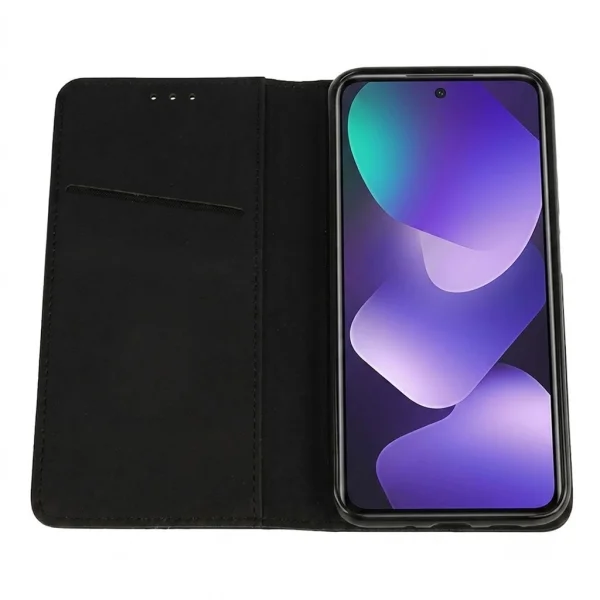 Калъф тефтер Book Case за Xiaomi Redmi Note 15 5G, черен 2