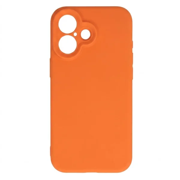 MagColor Pure case for iPhone 16, orange 3