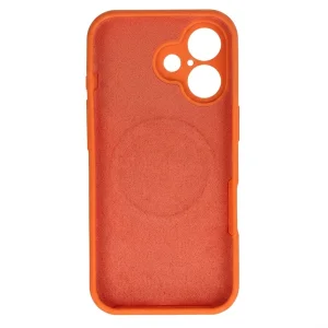 MagColor Pure case for iPhone 16, orange 4