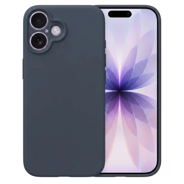MagColor Pure Case for iPhone 16, dark blue 1