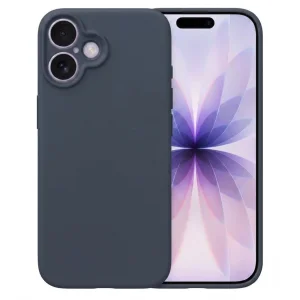 Калъф MagColor Pure за iPhone 16, тъмно син