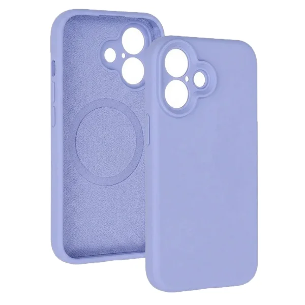 MagColor Pure Case for iPhone 16, purple 2