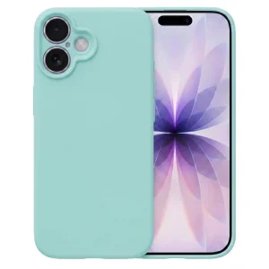 Калъф MagColor Pure за iPhone 16, ментово зелен
