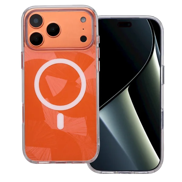 Калъф Flash Mag за iPhone 18 Pro, оранжев 1