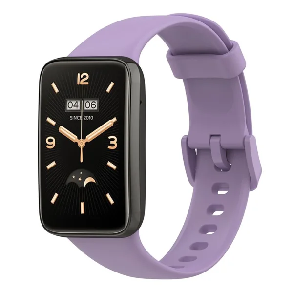 Силиконова каишка за Xiaomi Mi Band 7 Pro / M7 Pro, лилав 1