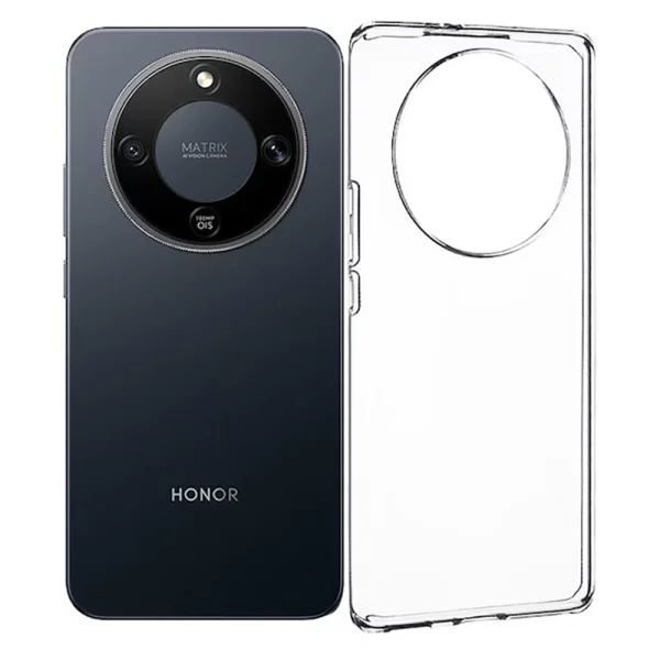 Силиконов калъф Slim 1mm за Honor Magic8 Lite/x9d/x70, прозрачен 2