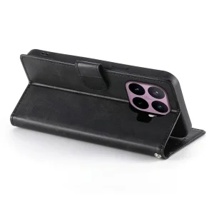 Wallet Calf Texture Flip Case for Xiaomi 17T Pro, black 3