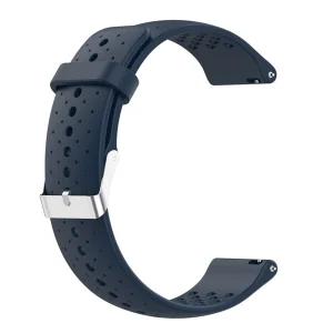Силинокова каишка 22mm за Samsung Garmin Huawei Amazfit Smart Watch, тъмно син 3