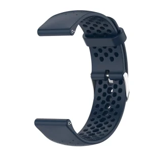 Силинокова каишка 22mm за Samsung Garmin Huawei Amazfit Smart Watch, тъмно син 4
