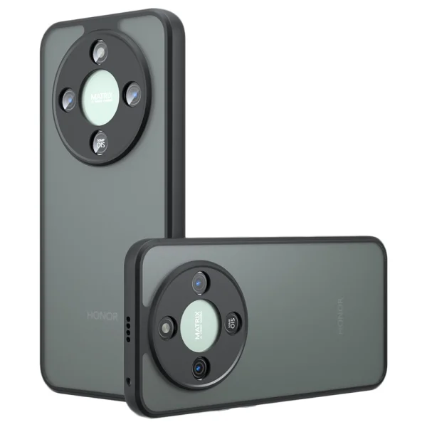 Shockproof PC+TPU case for Honor Magic8 Lite, black 1