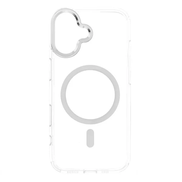 Case Frame Clear Hybrid Mag Cover MagSF for iPhone 17, transparent 2