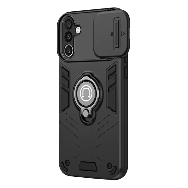Shockproof case Camshield Kickstand for Samsung Galaxy A27 5G, black 2