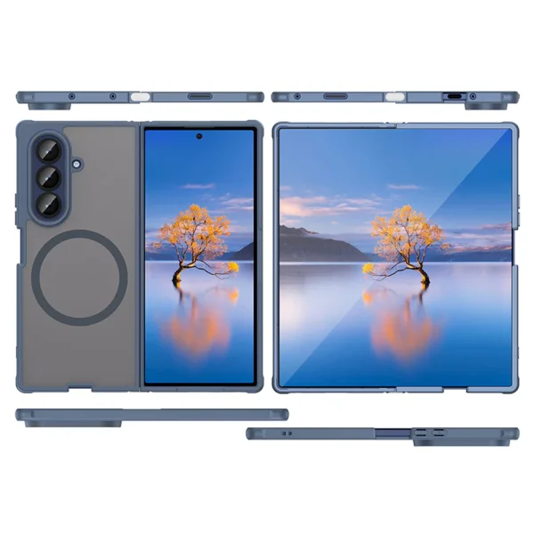 Techsuit Case - HaloFrost II for Samsung Galaxy Z Fold7, blue 3