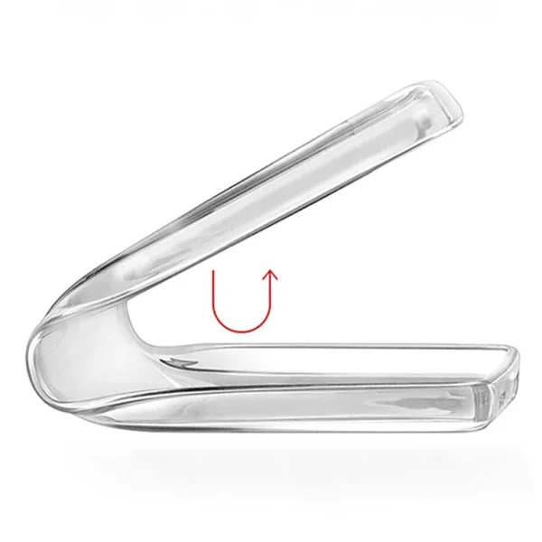 Techsuit Clear Silicone Case for OnePlus 15, transparent 3