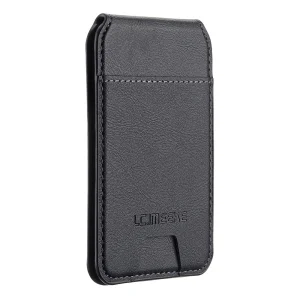 Magnetic wallet stand PU Lc.Imeeke, compatible with MagSF, RFID blocking, black 4