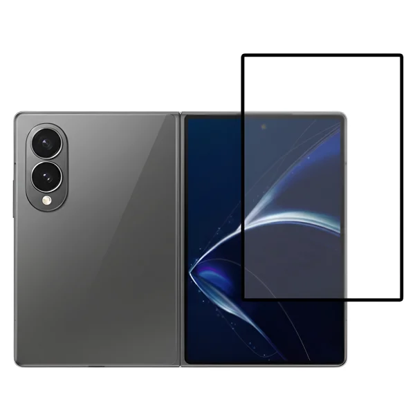 Стъклен протектор Full Glue за Samsung Galaxy Z Fold8 - външен екран, черен 1