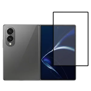 Стъклен протектор Full Glue за Samsung Galaxy Z Fold8 - външен екран, черен