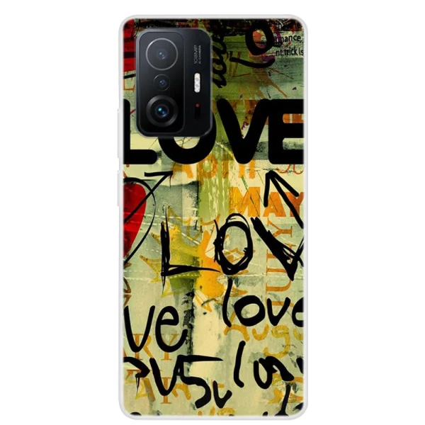 Silicone Case for Xiaomi 11T / 11T Pro, Love 1