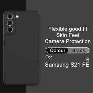 Силиконов калъф IMAK UC-2 за Samsung Galaxy S21 FE/S21 Fan Edition, Черен 5