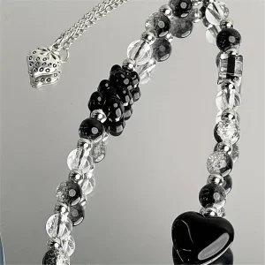 Universal phone strap, black-and-white 5