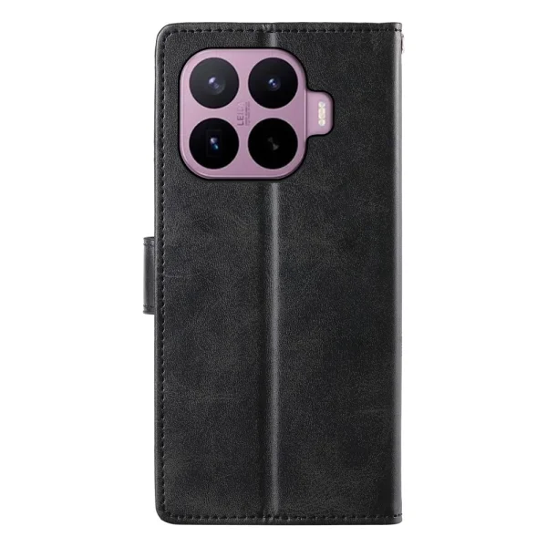 Калъф тефтер Wallet Calf Texture за Xiaomi 17T, черен 5