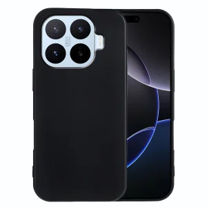 Силиконов калъф Soft Matte за Xiaomi 17T, черен