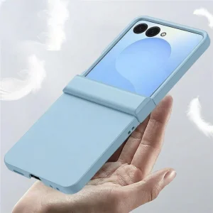 Калъф Skin Feel Case за Samsung Galaxy Z Flip8, светло син 4
