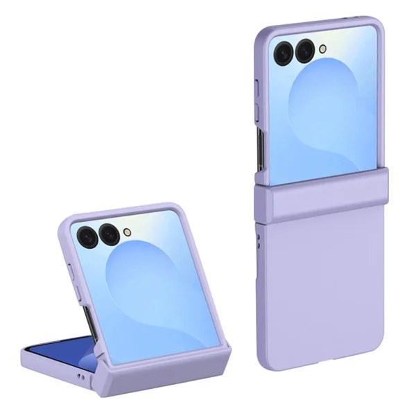 Калъф Skin Feel Case за Samsung Galaxy Z Flip8, лилав 1