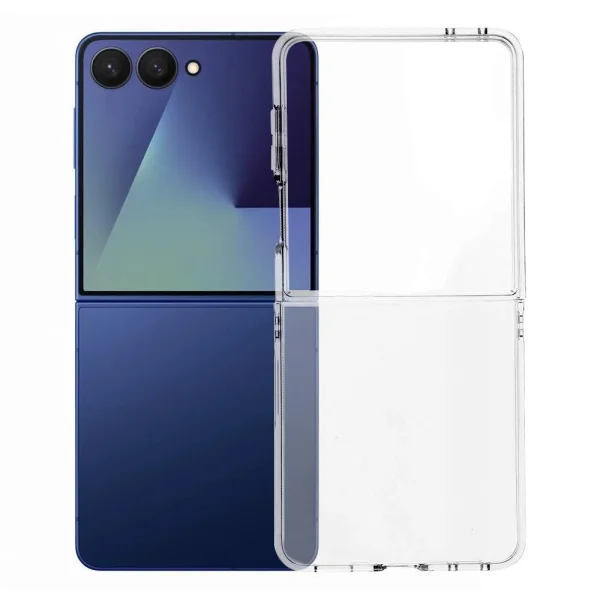 Силиконов калъф за Samsung Galaxy Z Flip8 5G, прозрачен 1