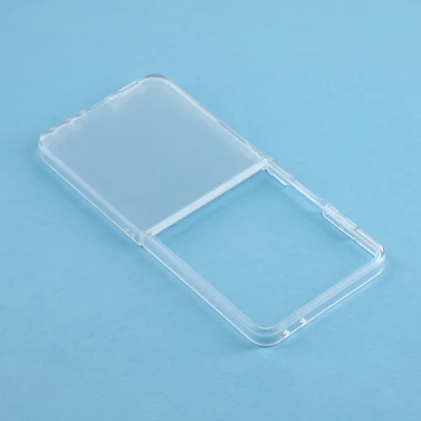 Silicone case for Samsung Galaxy Z Flip8 5G, matte-transparent 3