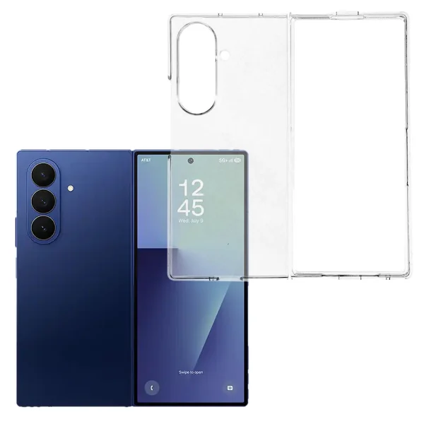 Силиконов калъф за Samsung Galaxy Z Fold8 Ultra, прозрачен 1
