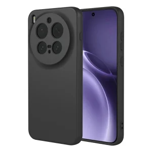 Калъф Liquid Silicone за Vivo X300 Pro 5G, черен