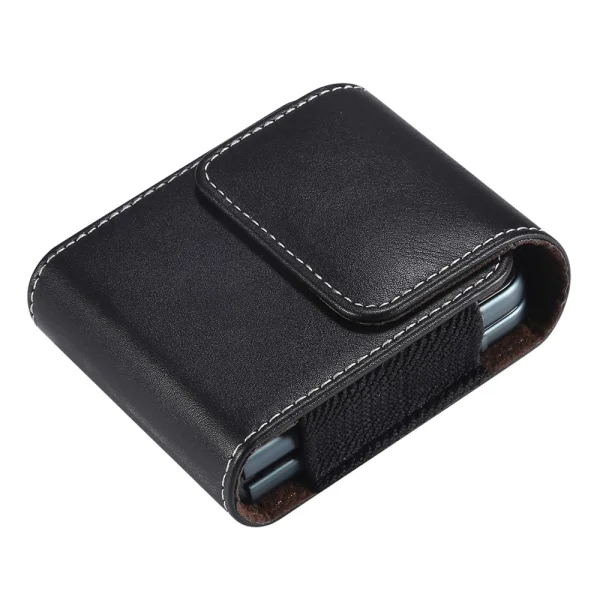 Калъф кобур Vertical за Samsung Galaxy Z Flip7 5G / Z Flip / Galaxy Z Flip3 5G / Motorola Razr 5G, черен 2