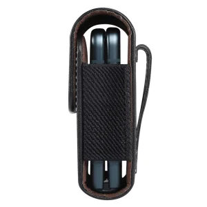 Калъф кобур Vertical за Samsung Galaxy Z Flip7 5G / Z Flip / Galaxy Z Flip3 5G / Motorola Razr 5G, черен 3
